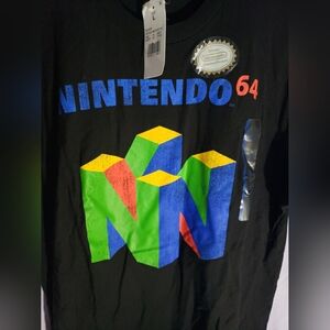 NWT Nintendo 64 Nintendo Large Tee Shirt